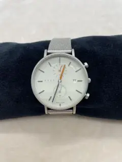 Knot AC-39 クロノグラフ 39mm メッシュベルト クォーツ 日本製