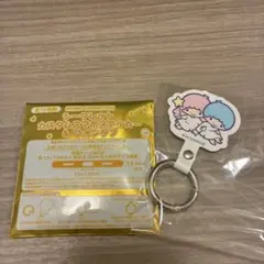 サンリオ　シークレットカスタムスマホステッカー&フォンタブ　リトルツインスターズ