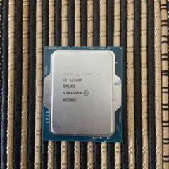 Intel Core i3-12100F CPU LGA1700 動作品