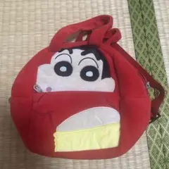 クレヨンしんちゃん バッグ 赤