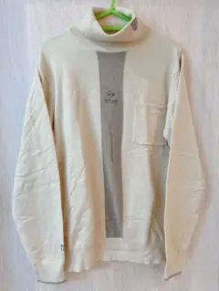 DUNLOP REFIND タートルネック ニットセーター Mサイズ