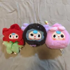 BABYTHREEぬいぐるみセット３体