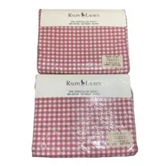 RALPH LAUREN フラットシーツ TWIN FLAT　２個セット