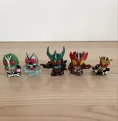 仮面ライダー指人形5体セット