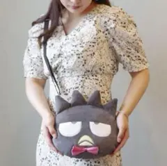 【未使用】サンリオ フェイスポシェット バットばつ丸 ショルダー タグ付き