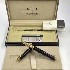 PARKER パーカー 万年筆 プリミエ ラックブラックGT