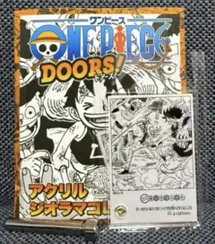 【新品未使用】ワンピース　アクリルジオラマコレクション　ルフィ&ロー