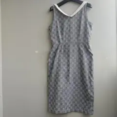 ハンドメイド ノースリーブワンピース