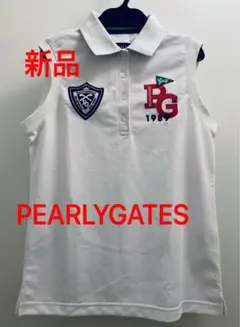 【新品】PEARLY GATES ノースリーブ ポロシャツ　サイズ 1