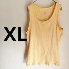 イエロー タンクトップ XL/XXL
