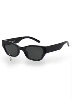☆TWO LOGO SUNGLASSES ツーロゴサングラス/KIMHEKIM☆ KIMHĒKIM Black Pearl Tear Round Sunglasses KIMHĒKIM