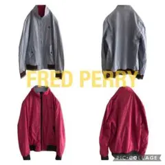 フレッドペリーリバーシブルブルゾン FRED PERRYスイングトップ サイズS