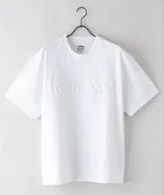 OUTDOOR ロゴ入り ホワイト Tシャツ
