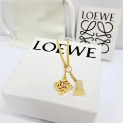 あゆみさま専用♡LOEWE パーソナライゼーションネックレス LOEWE】ロエベ パーソナライゼーション ネックレス メタル