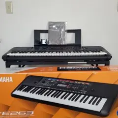 【超メルカリ市限定】Yamaha PSR-E263　スタンド付き 2025年最新】yamaha psr-e263の人気アイテム - メルカリ