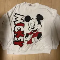 90s ディズニー ヴィンテージ ミッキー スウェット　古着　ビンテージ
