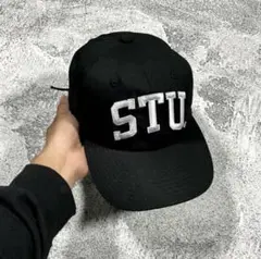 Stussy MID-DEPTH STU ARCH STRAPBACK Cap