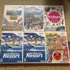 Wiiソフト 6個セット