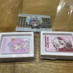 ホロライブカードとマグネット2個　2016年製