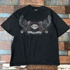 USA製　Harley-Davidson ハーレーダビッドソン　半袖tシャツ　黒