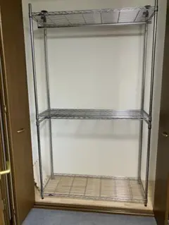 【8/12まで！】スチールラック 幅122cm・奥行き46cm・高さ210cm