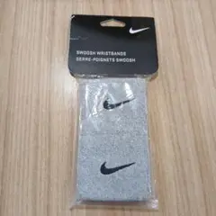 【新品】NIKE リストバンド2P グレー