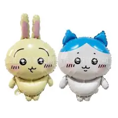 ✨ハチワレ うさぎ アルミバルーン2枚セット✨