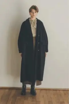 21AW CLANE DOUBLE WOOL LONG COAT