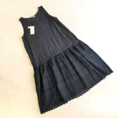 新品 未使用 ☆遊 jalanjalan小竹正コットンインナーワンピース