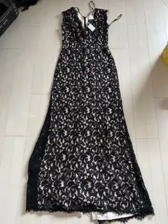 タダシショージ レースロングドレス