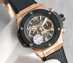 Hublot 自動巻き 腕時計 スケルトン
