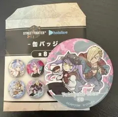 【ストリートファイター×ホロライブ】常闇トワ 缶バッジ