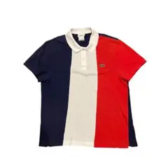 ラコステ Lacoste ポロシャツ トリコロール 4