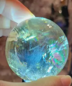 ！逸品！★シトリンスフィア★天空からの光★ブルーエンジェルラダー