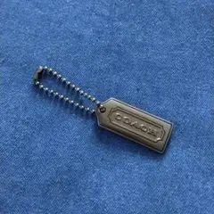 COACH コーチ ロゴ プレート ネームタグ チャーム