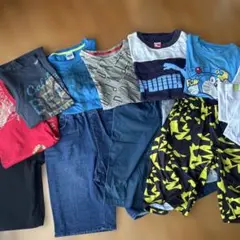 150cm 子ども服まとめ売り12枚 半袖　半ズボン　肌着　プラス160プーマ