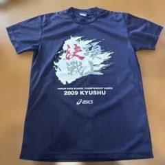 15日までの出品　卓球Tシャツ　アシックス