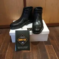 新品未使用GORE-TEX ゴアテックスブラック サイドゴアブーツ26EEEE