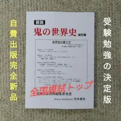 図説 鬼の世界史 第３版(オリジナル世界史参考書/完全新品未使用) 夏休み特価