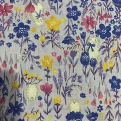 キャシーマム　キャシー × 洋輔　プティヴォヤージュ　猫　花柄　生地　はぎれ
