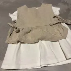 子供服　女の子　Tシャツ　ベスト　90㎝