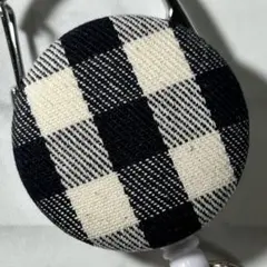 M347　リールキーホルダー　チェック