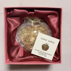 ゴールドアップル 置物