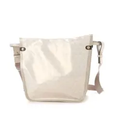 《美品》 PELLE BORSA ショルダーバッグ シャンパンゴールド 2way