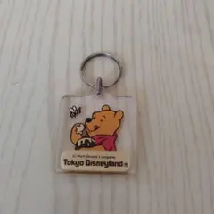 クマのプーさんのキーホルダー　レトロ