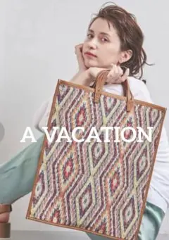 A VACATION(ア ヴァケーション)FAN MALACA バッグ