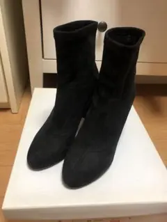 ストレッチショートブーツ♥︎ブラック♥︎23cm