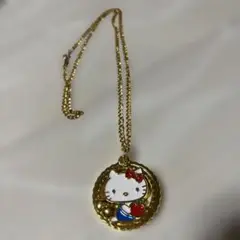 ハローキティ ネックレス 金色