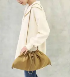 ルベルニ 巾着バッグ ナイロン系 ショルダーバッグ　LE VERNIS