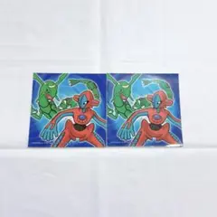 ポケモン デオキシス レックウザ ステッカー